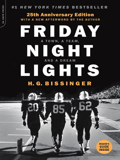 Title details for Friday Night Lights by H. G. Bissinger - Available